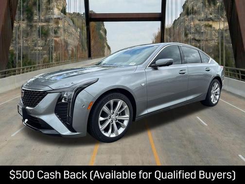 Silver Metallic 2026 Cadillac CT5 Premium Luxury