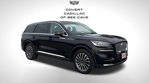 Infinite Black Metallic Clearcoat 2022 Lincoln Aviator Reserve AWD