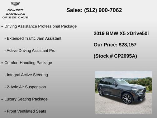 Gray Metallic 2019 BMW X5 xDrive50i