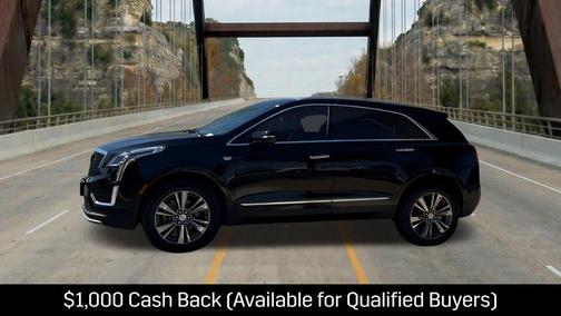 Stellar Black Metallic 2026 Cadillac XT5 Premium Luxury