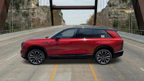 Radiant Red Tintcoat 2026 Cadillac VISTIQ Sport