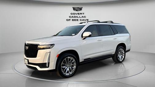 Crystal White Tricoat 2023 Cadillac Escalade Sport