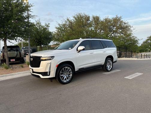 Crystal White Tricoat 2023 Cadillac Escalade Sport