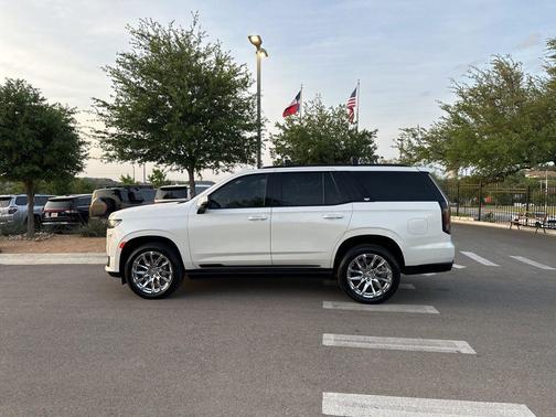 Crystal White Tricoat 2023 Cadillac Escalade Sport