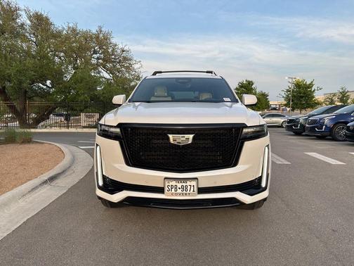 Crystal White Tricoat 2023 Cadillac Escalade Sport