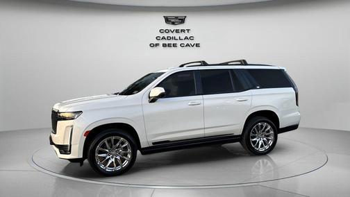 Crystal White Tricoat 2023 Cadillac Escalade Sport