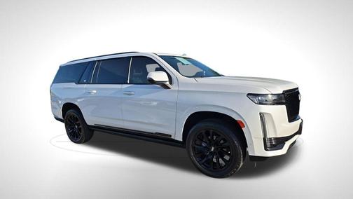 Crystal White Tricoat 2023 Cadillac Escalade ESV Sport Platinum