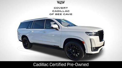 Crystal White Tricoat 2023 Cadillac Escalade ESV Sport Platinum