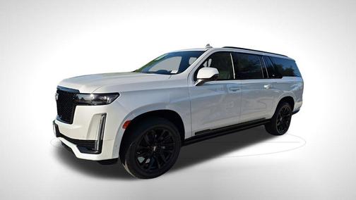 Crystal White Tricoat 2023 Cadillac Escalade ESV Sport Platinum