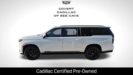 Crystal White Tricoat 2023 Cadillac Escalade ESV Sport Platinum