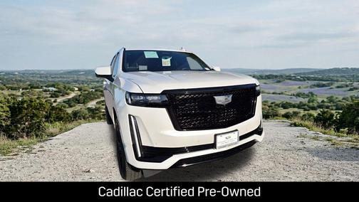 Crystal White Tricoat 2023 Cadillac Escalade ESV Sport Platinum