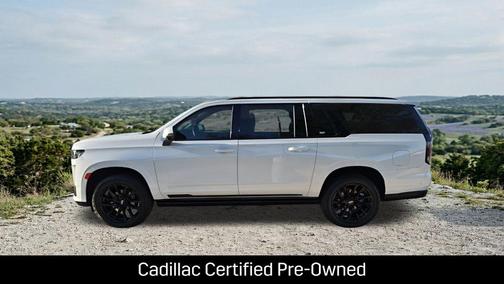 Crystal White Tricoat 2023 Cadillac Escalade ESV Sport Platinum