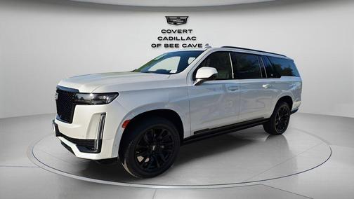 Crystal White Tricoat 2023 Cadillac Escalade ESV Sport Platinum