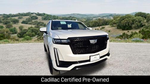 Crystal White Tricoat 2023 Cadillac Escalade ESV Sport Platinum