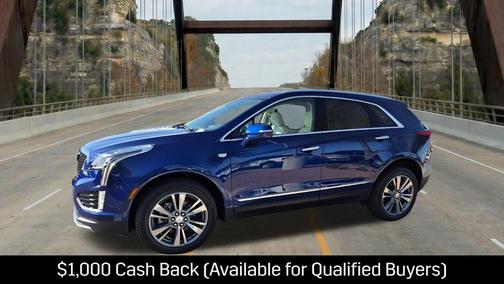 Opulent Blue Metallic 2026 Cadillac XT5 Premium Luxury