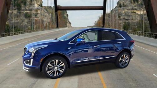 Opulent Blue Metallic 2026 Cadillac XT5 Premium Luxury