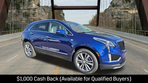 Opulent Blue Metallic 2026 Cadillac XT5 Premium Luxury