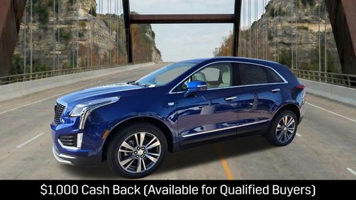 Opulent Blue Metallic 2026 Cadillac XT5 Premium Luxury