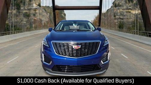Opulent Blue Metallic 2026 Cadillac XT5 Premium Luxury