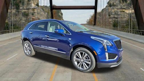 Opulent Blue Metallic 2026 Cadillac XT5 Premium Luxury