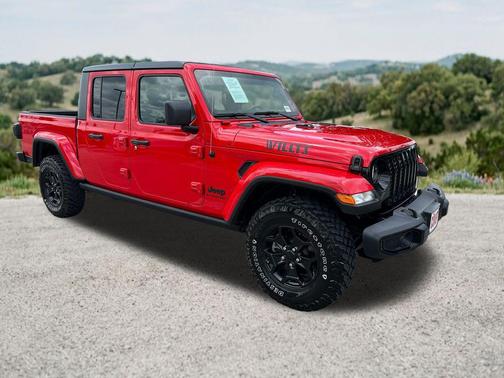 Firecracker Red Clearcoat 2021 Jeep Gladiator Sport