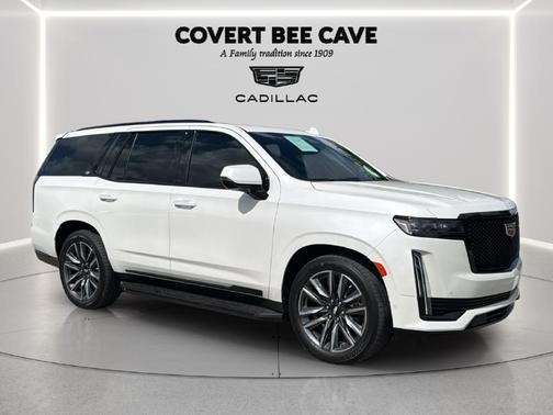 Crystal White Tricoat 2022 Cadillac Escalade Sport Platinum