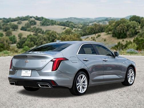 Argent Silver Metallic 2023 Cadillac CT4 Luxury