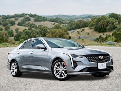 Argent Silver Metallic 2023 Cadillac CT4 Luxury