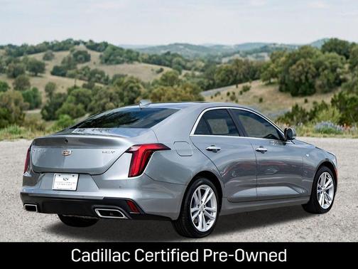 Argent Silver Metallic 2023 Cadillac CT4 Luxury