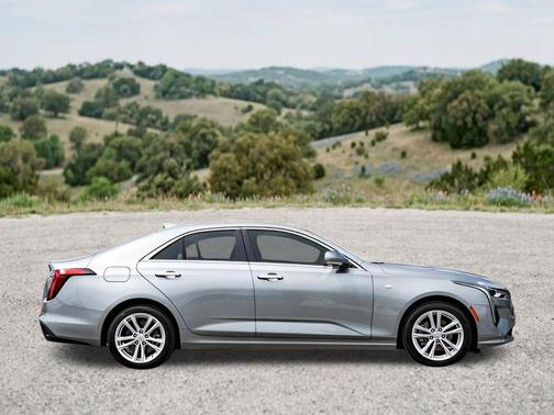 Argent Silver Metallic 2023 Cadillac CT4 Luxury