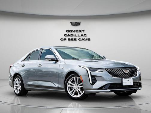 Argent Silver Metallic 2023 Cadillac CT4 Luxury