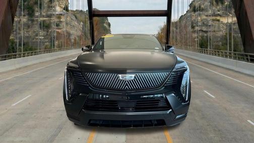 Black Cherry Tintcoat 2025 Cadillac Escalade IQ Sport 1