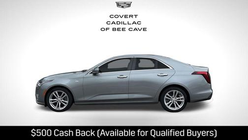 Silver Metallic 2026 Cadillac CT4 Luxury RWD