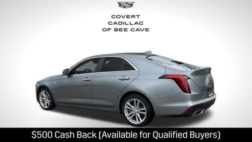 Silver Metallic 2026 Cadillac CT4 Luxury RWD