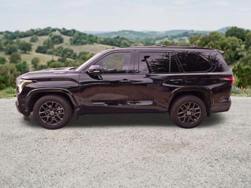 Midnight Black Metallic 2024 Toyota Sequoia Platinum