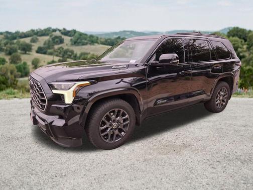 Midnight Black Metallic 2024 Toyota Sequoia Platinum