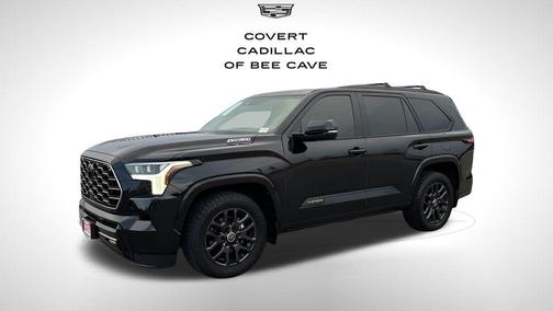 Midnight Black Metallic 2024 Toyota Sequoia Platinum