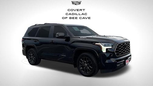 Midnight Black Metallic 2024 Toyota Sequoia Platinum