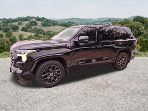 Midnight Black Metallic 2024 Toyota Sequoia Platinum