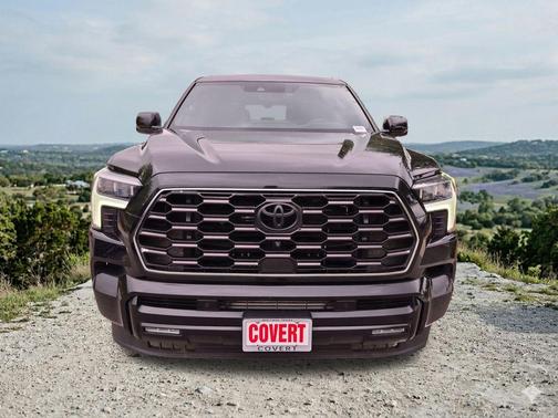 Midnight Black Metallic 2024 Toyota Sequoia Platinum