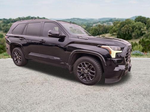 Midnight Black Metallic 2024 Toyota Sequoia Platinum