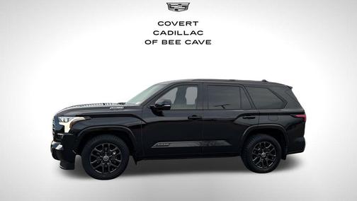 Midnight Black Metallic 2024 Toyota Sequoia Platinum