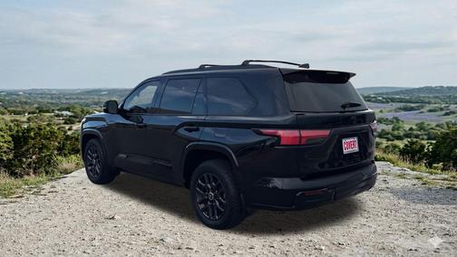 Midnight Black Metallic 2024 Toyota Sequoia Platinum