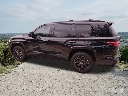 Midnight Black Metallic 2024 Toyota Sequoia Platinum