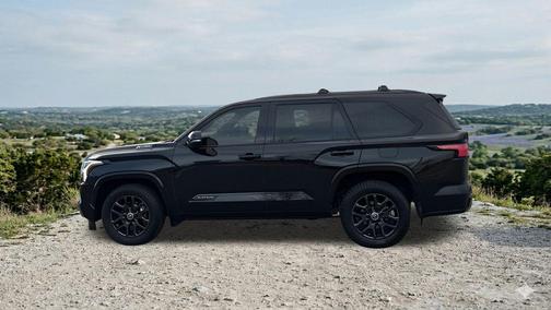 Midnight Black Metallic 2024 Toyota Sequoia Platinum