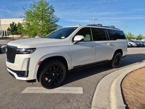 Crystal White Tricoat 2023 Cadillac Escalade ESV Sport Platinum