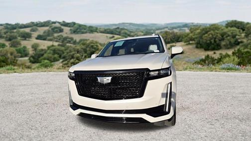Crystal White Tricoat 2023 Cadillac Escalade ESV Sport Platinum