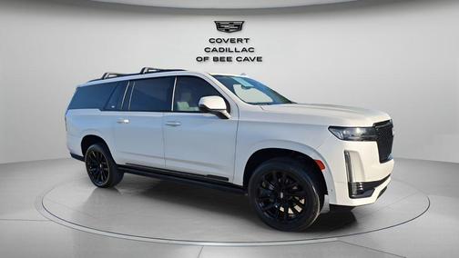 Crystal White Tricoat 2023 Cadillac Escalade ESV Sport Platinum