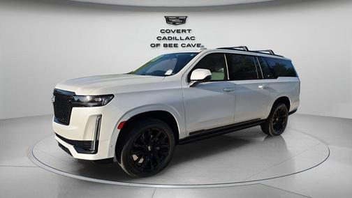 Crystal White Tricoat 2023 Cadillac Escalade ESV Sport Platinum