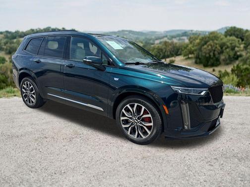 Emerald Lake Metallic 2025 Cadillac XT6 Sport AWD
